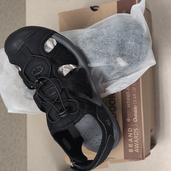 CAMEL CROWN Hiking Sandals for Men Black 8.5 - Picture 4 of 5